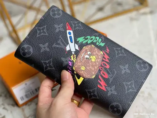 AAA Replica Ru WALLET BRAZZA VUITTON LOUIS 0614
